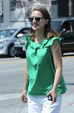 NATALIE PORTMAN Out in Los Angeles 08/26/2016