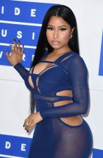 NICKI MINAJ at 2016 MTV Video Music Awards in New York 08/28/2016
