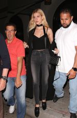 NICOLA PELTZ at Nnice Guy in West Hollywood 08/27/2016