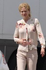 NICOLE KIDDMAN on the Set of 