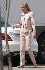 NICOLE KIDDMAN on the Set of 