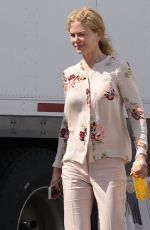 NICOLE KIDDMAN on the Set of 