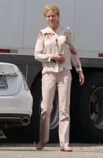 NICOLE KIDDMAN on the Set of 