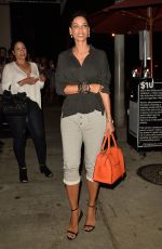 NICOLE MURPHY Out for Dinner in West Hollywood 08/23/2016