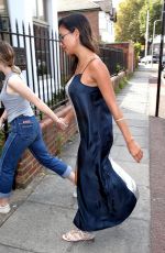 NICOLE SCHERZINGER Arrives at a Studio in London 08/26/2016