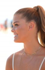 NINA AGDAL at Sports Illustrated Summer of Swim Fan Festival at Coney Island 08/28/2016