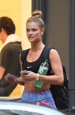 NINA AGDAL Leaves SoulCycle in New York 08/11/2016