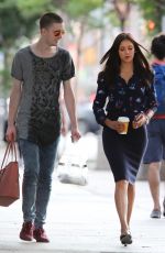 NINA DOBREV on the Set of 