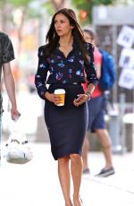 NINA DOBREV on the Set of 