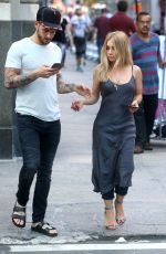 OLESYA RULIN on the Set of 