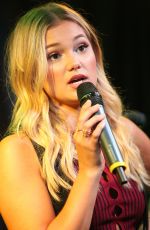 OLIVIA HOLT at Q102 Iheartradio Performance Studio in Bala Cynwyd 08/11/2016