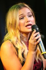 OLIVIA HOLT at Q102 Iheartradio Performance Studio in Bala Cynwyd 08/11/2016