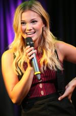 OLIVIA HOLT at Q102 Iheartradio Performance Studio in Bala Cynwyd 08/11/2016