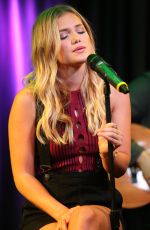 OLIVIA HOLT at Q102 Iheartradio Performance Studio in Bala Cynwyd 08/11/2016