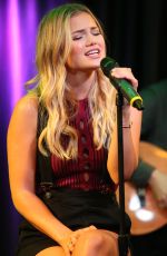 OLIVIA HOLT at Q102 Iheartradio Performance Studio in Bala Cynwyd 08/11/2016
