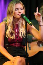 OLIVIA HOLT at Q102 Iheartradio Performance Studio in Bala Cynwyd 08/11/2016