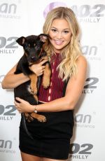 OLIVIA HOLT at Q102 Iheartradio Performance Studio in Bala Cynwyd 08/11/2016