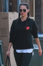 OLIVIA MUNN Out and About in West Hollywood 08/25/2016