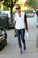 OLIVIA PALERMO Heading to a Gym in New York 08/15/2016