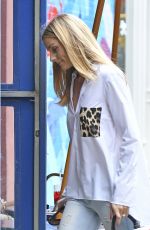 OLIVIA PALERMO Out and About in New York 08/19/2016.
