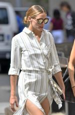 OLIVIA PALERMO Out in New York 08/16/2016