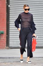 OLIVIA PALERMO Out in New York 08/17/2016