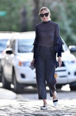 OLIVIA PALERMO Out in New York 08/17/2016