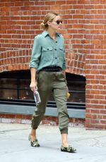 OLIVIA PALERMO Out in New York 08/21/2016