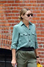 OLIVIA PALERMO Out in New York 08/21/2016