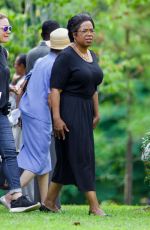 OPRAH WINFREY on the Set of 