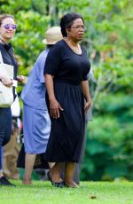 OPRAH WINFREY on the Set of 