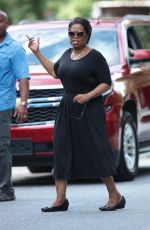 OPRAH WINFREY on the Set of 
