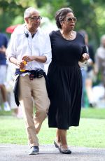 OPRAH WINFREY on the Set of 