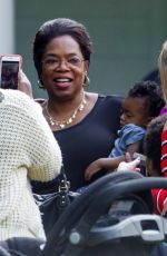 OPRAH WINFREY on the Set of 