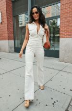 PADMA LAKSHMI Leaves Her Apartment in New York 08/26/2016