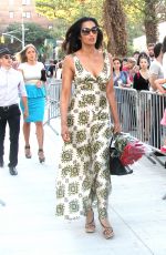 PADMA LAKSHMI Out and About in New York 08/03/2016