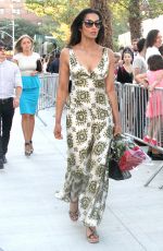 PADMA LAKSHMI Out and About in New York 08/03/2016