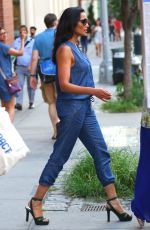 PADMA LAKSHMI Out and About in New York 08/15/2016