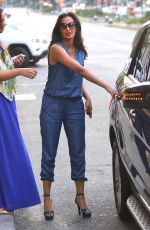 PADMA LAKSHMI Out and About in New York 08/15/2016