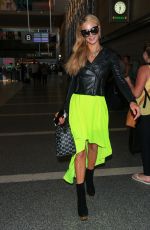 PARIS HILTON at Los Angeles International Airport 08/26/2016