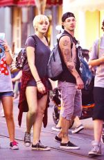 PARIS JACKSON at Disneyland in Anaheim 08/26/2016