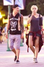 PARIS JACKSON at Disneyland in Anaheim 08/26/2016