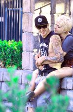 PARIS JACKSON at Disneyland in Anaheim 08/26/2016