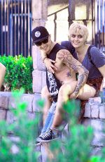 PARIS JACKSON at Disneyland in Anaheim 08/26/2016