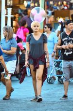 PARIS JACKSON at Disneyland in Anaheim 08/26/2016