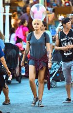 PARIS JACKSON at Disneyland in Anaheim 08/26/2016