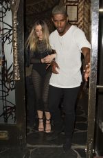 PERRIE EDWARDS Leaves Mahiki Nightclub in London 08/10/2016