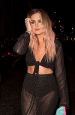 PERRIE EDWARDS Leaves Steam and Rye in London 08/13/2016