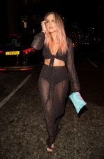 PERRIE EDWARDS Leaves Steam and Rye in London 08/13/2016