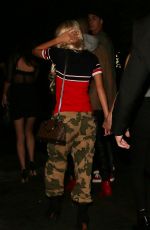 PIA MIA PEREZ Night Out in Los Angeles 08/14/2016